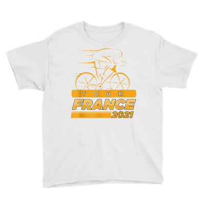 France Bicycle French Road Racing Summer Tour France T Shirt Youth Tee Designed By Kadejahdomenick