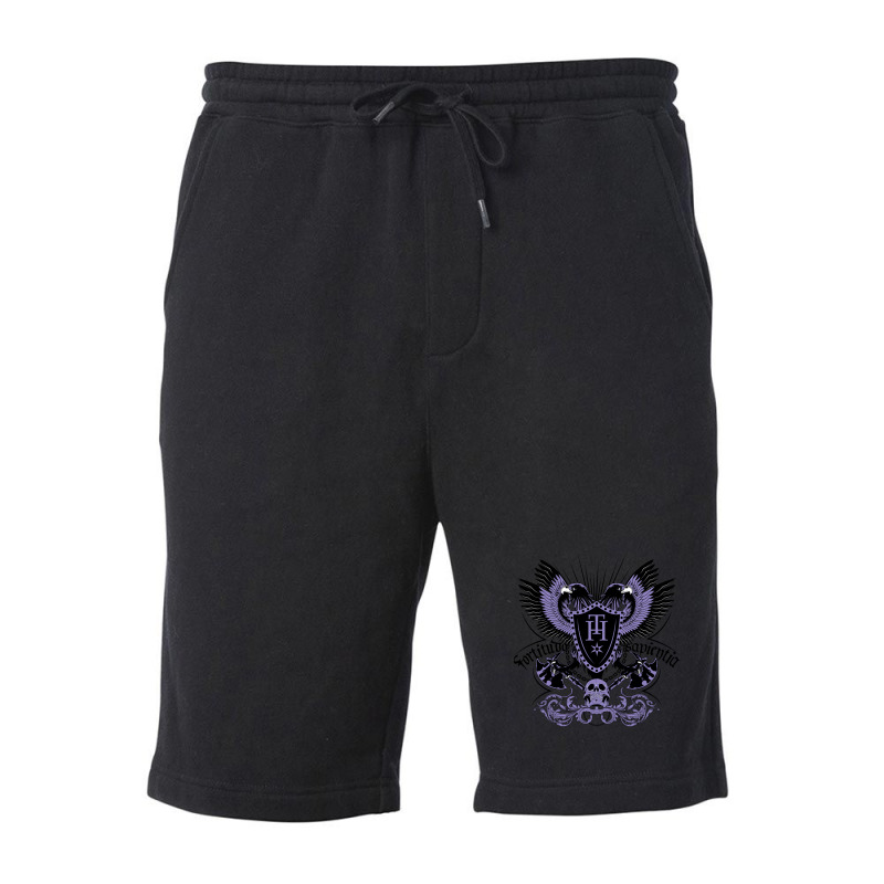 Eagle & Skull Vector Fleece Short | Artistshot