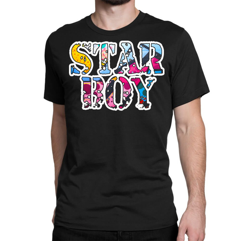 Urban Clothing T  Shirt Urban Style Star Boy Pattern T  Shirt Classic T-shirt | Artistshot