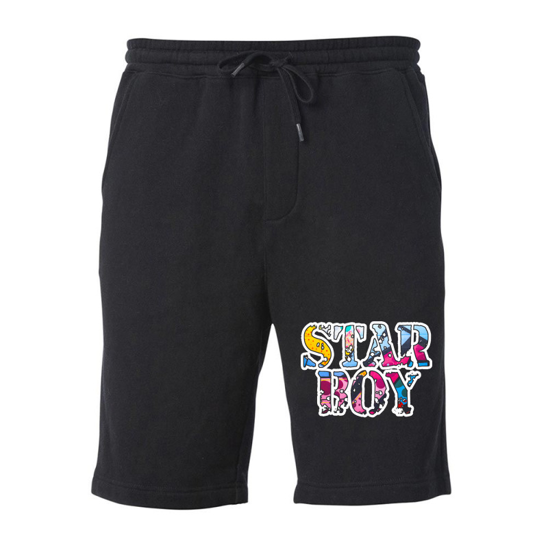 Urban Clothing T  Shirt Urban Style Star Boy Pattern T  Shirt Fleece Short | Artistshot