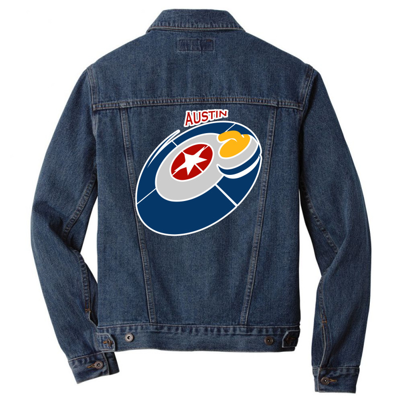 Lonestar Austin(2) Men Denim Jacket by agibaru | Artistshot