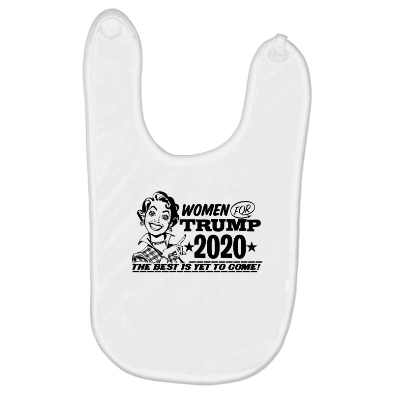 Women For Trump 2020 Face Mask Baby Bibs | Artistshot