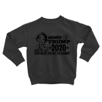 Women For Trump 2020 Face Mask Toddler Sweatshirt | Artistshot