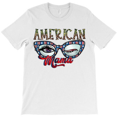 American Mama T-shirt Designed By Omer