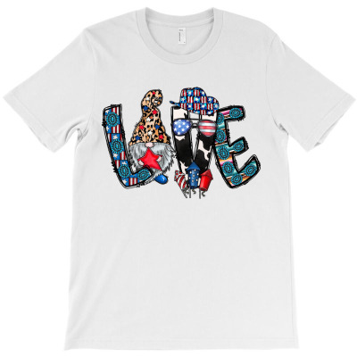 Love America T-shirt Designed By Omer