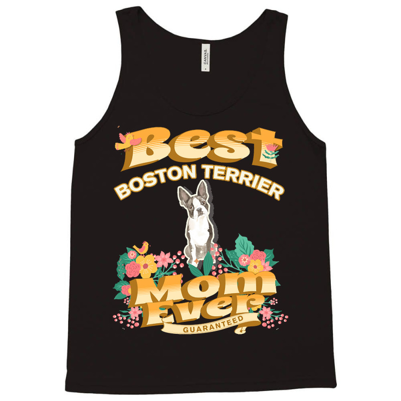 Dog Moms T  Shirt Best Boston Terrier Mom   Dog Mom, Dog Owner Gifts T Tank Top | Artistshot