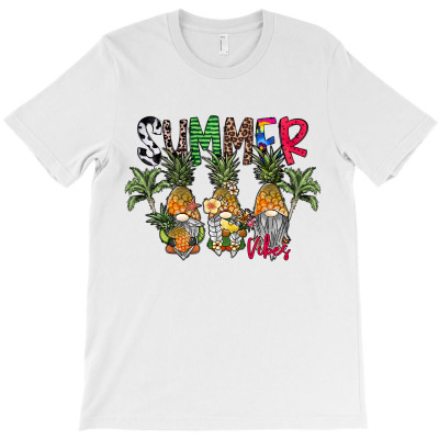 Summer Vibes Gnome T-shirt Designed By Omer
