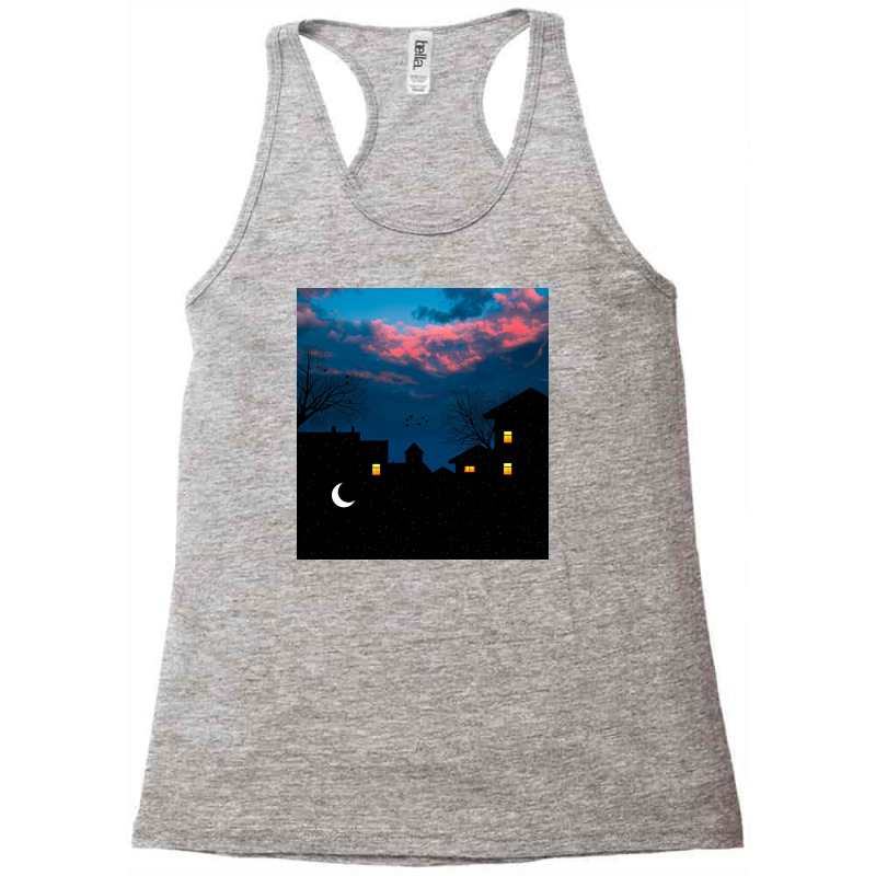 Moon Racerback Tank | Artistshot