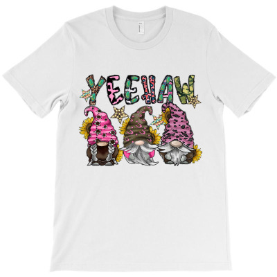 Yeehaw Western Gnome T-shirt Designed By Omer