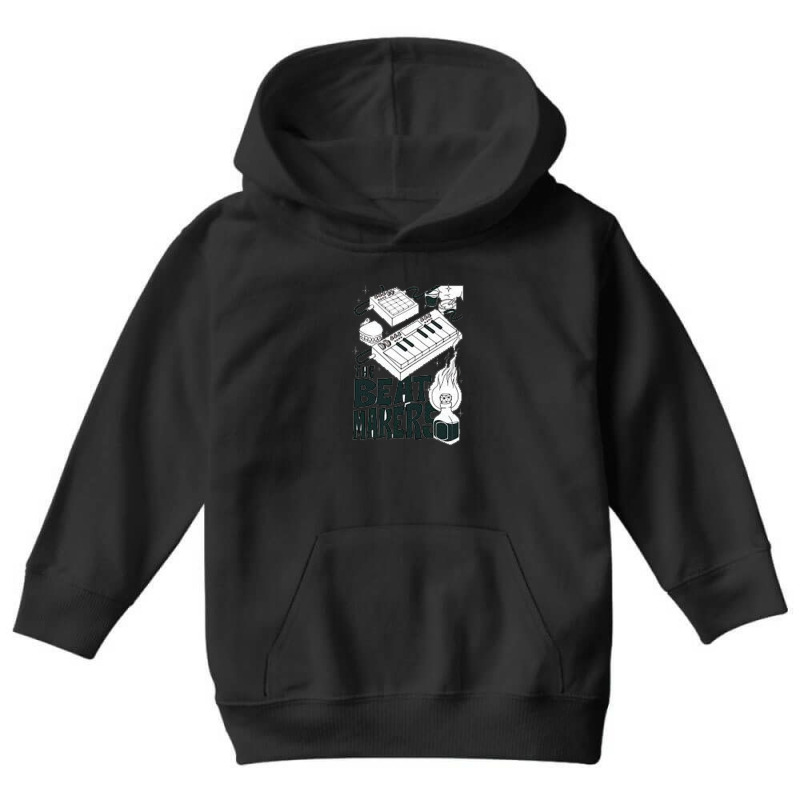 Music, Synthesizer, Dj, Music Producer, Synth, Musician, Hip Hop, Prod Youth Hoodie | Artistshot