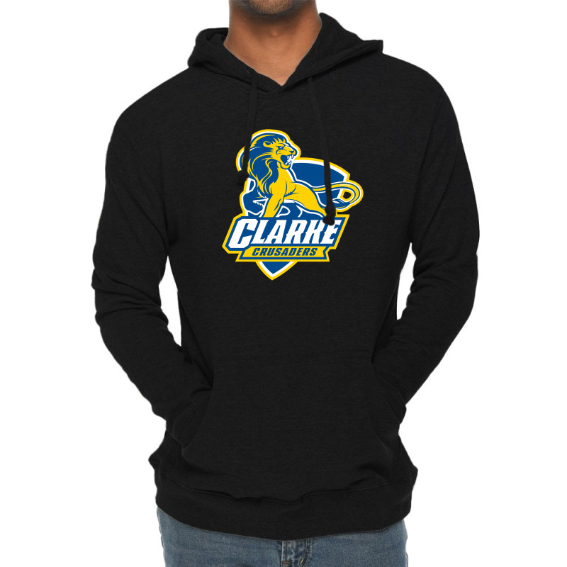 The Clarke Crusaders Lightweight Hoodie | Artistshot