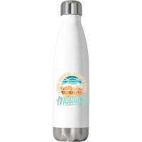 Maldives Liquid Sunshine Summer Vibes Maldives Vacation T Shirt Stainless Steel Water Bottle | Artistshot