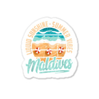 Maldives Liquid Sunshine Summer Vibes Maldives Vacation T Shirt Sticker | Artistshot