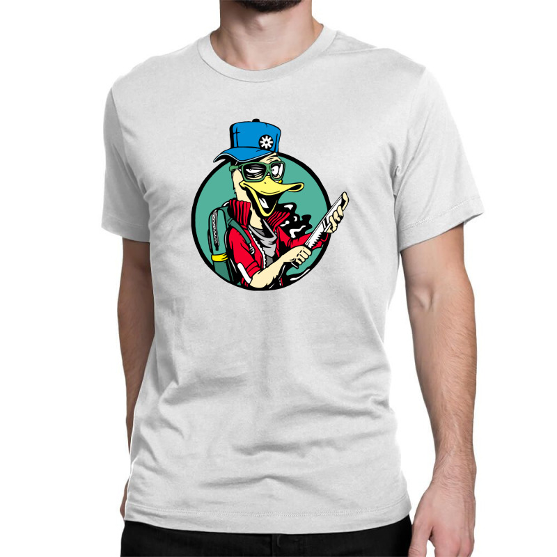 Idol Cool Duck Tales Art Gift For Fans Classic T-shirt | Artistshot