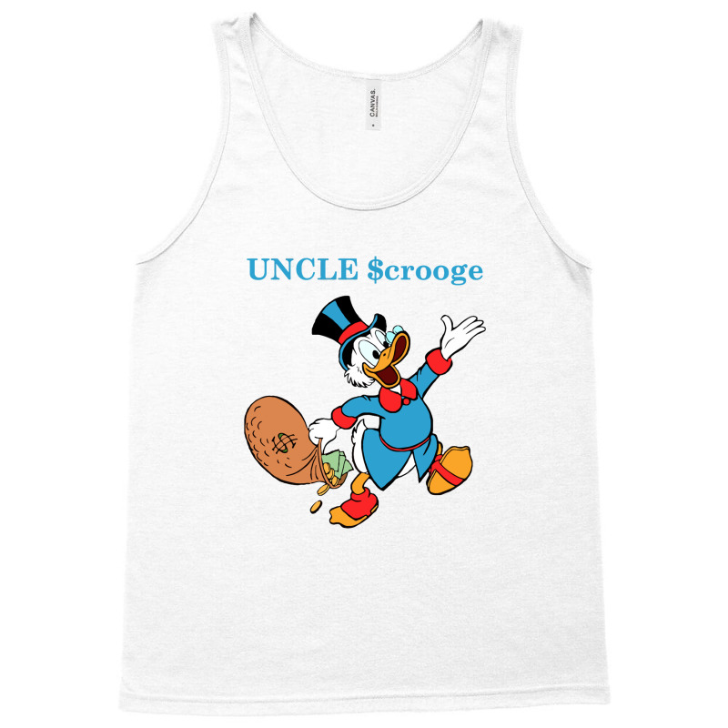 Scrooge Duck Tales Art Gift For Fans Tank Top | Artistshot