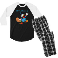 Scrooge Duck Tales Art Gift For Fans Men's 3/4 Sleeve Pajama Set | Artistshot