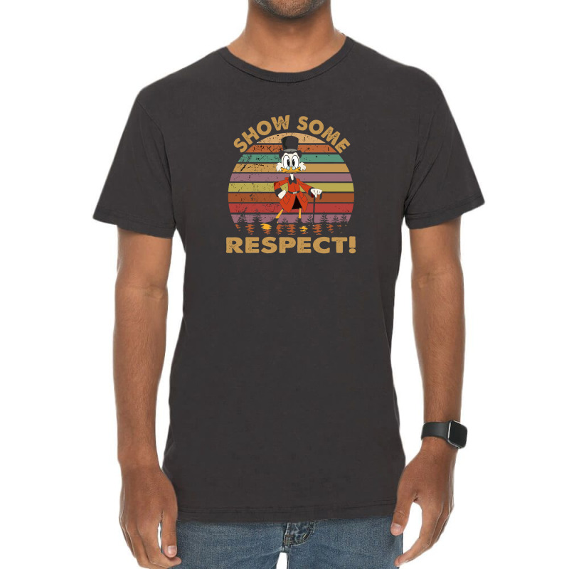 Vintage Some Respect Retro Duck Tales Art Gift For Fans Vintage T-shirt | Artistshot