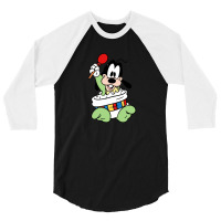 Baby Goofy 3/4 Sleeve Shirt | Artistshot