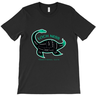 Loch Ness Traditional Cuts T-shirt Designed By Audrez