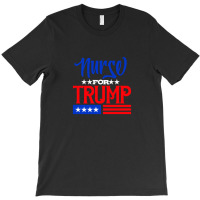 Nurse For Trump 2020 Throw Pillow T-shirt | Artistshot