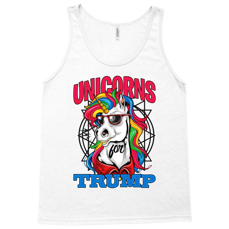 Unicorns For Trump Tank Top | Artistshot