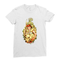 Wolf Princess Ladies Fitted T-shirt | Artistshot