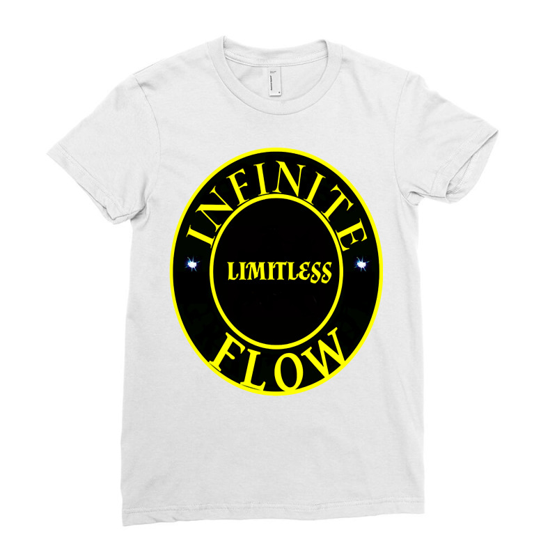 Infinite Flow (limitless) Long Sleeve T Shirt Ladies Fitted T-Shirt by kadejahdomenick | Artistshot