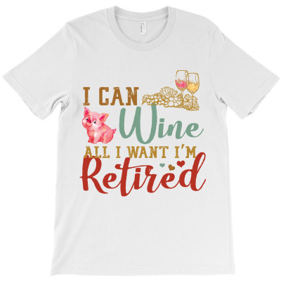 I Can Wine All I Want I'm Tired Retro Vintage Pig T-shirt Designed By Nguyen Dang Nam