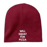 Cardinal will squat for pizza 8'' Beanie - phminh22