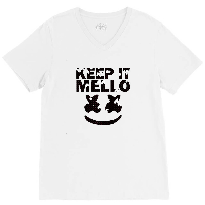 Mello Keep It V-neck Tee | Artistshot