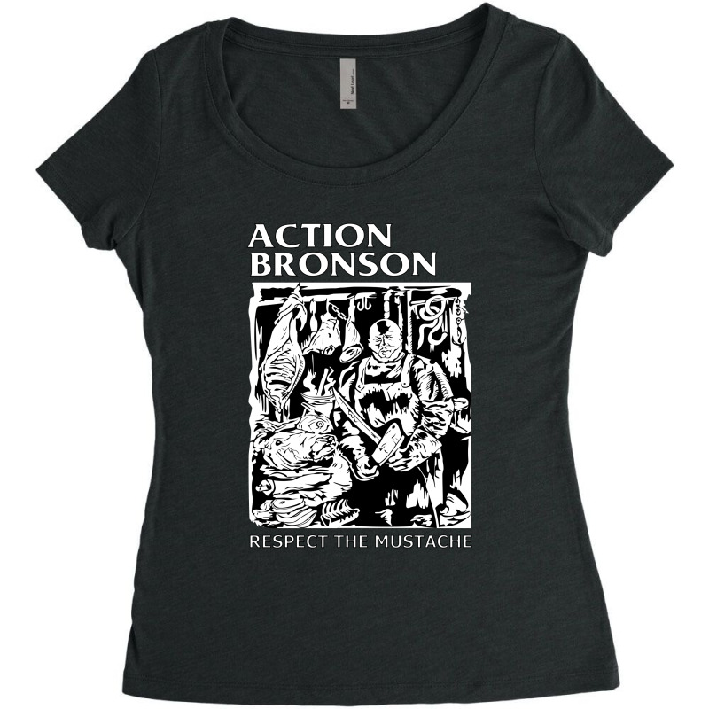 The Action Bronson Women's Triblend Scoop T-shirt | Artistshot