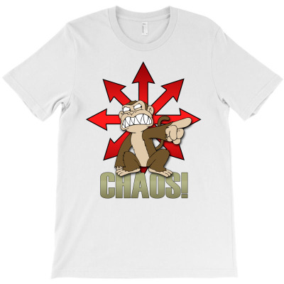 Chaos Logo T-shirt Designed By Frado47