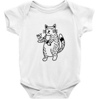 Angry Kitty Black Baby Bodysuit | Artistshot