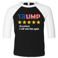 Good Review Trump Toddler 3/4 Sleeve Tee | Artistshot