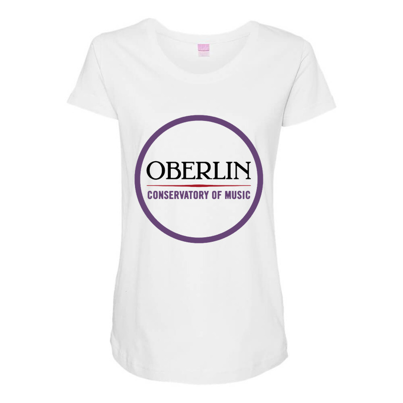 Oberlin Conservatory Of Music Maternity Scoop Neck T-shirt by IONIQ | Artistshot