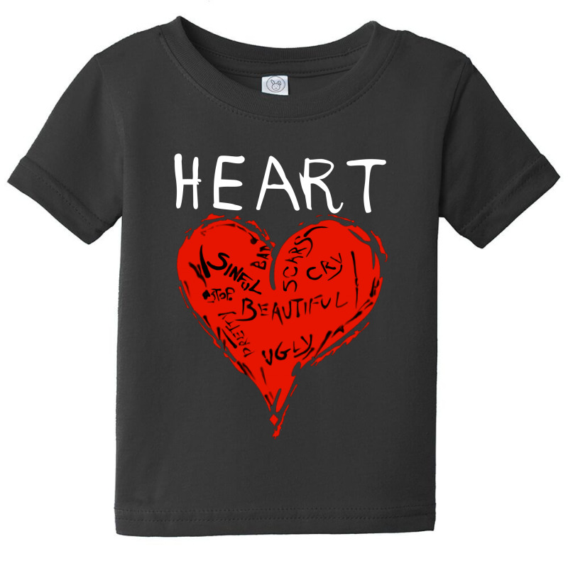 Smashing Heart Baby Tee by Yanco58 | Artistshot