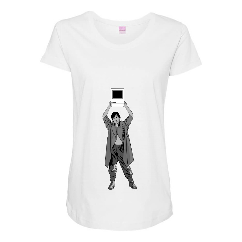 Steve Say Maternity Scoop Neck T-shirt by Yanco58 | Artistshot