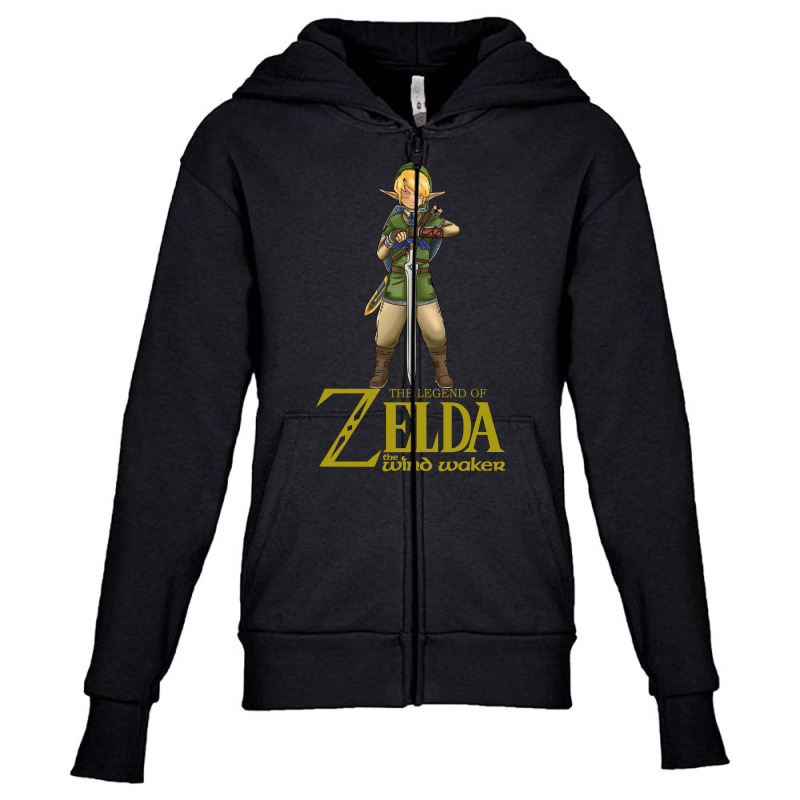 The Wind Waker Youth Zipper Hoodie | Artistshot