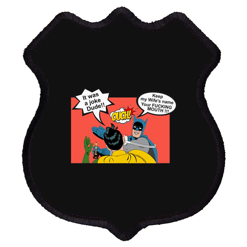 #will Smith Slap Shield Patch | Artistshot