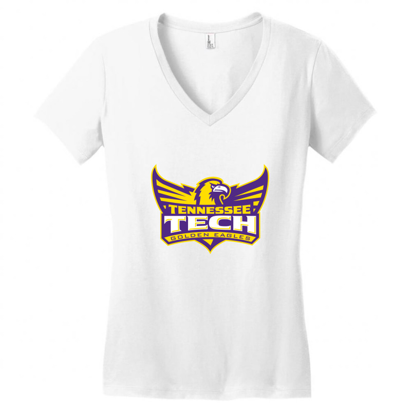 Tennessee Tech Women's V-Neck T-Shirt by Elrlins | Artistshot