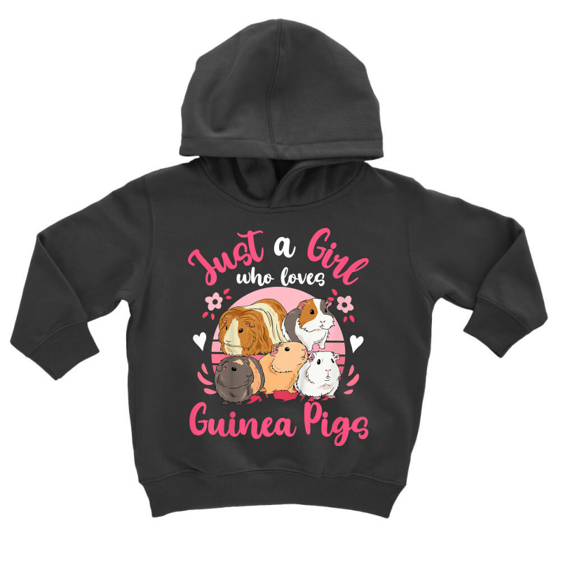 Kids Guinea Pig Just A Girl Who Loves Guinea Pigs T Shirt Toddler Hoodie | Artistshot