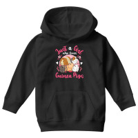 Kids Guinea Pig Just A Girl Who Loves Guinea Pigs T Shirt Youth Hoodie | Artistshot