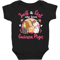 Kids Guinea Pig Just A Girl Who Loves Guinea Pigs T Shirt Baby Bodysuit | Artistshot