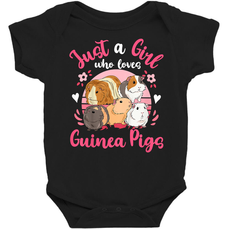 Kids Guinea Pig Just A Girl Who Loves Guinea Pigs T Shirt Baby Bodysuit | Artistshot