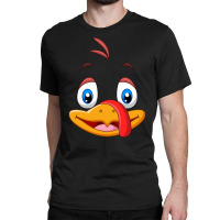 Silly Turkey Face Thanksgiving Classic T-shirt | Artistshot