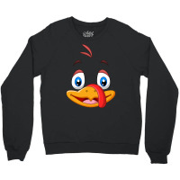 Silly Turkey Face Thanksgiving Crewneck Sweatshirt | Artistshot