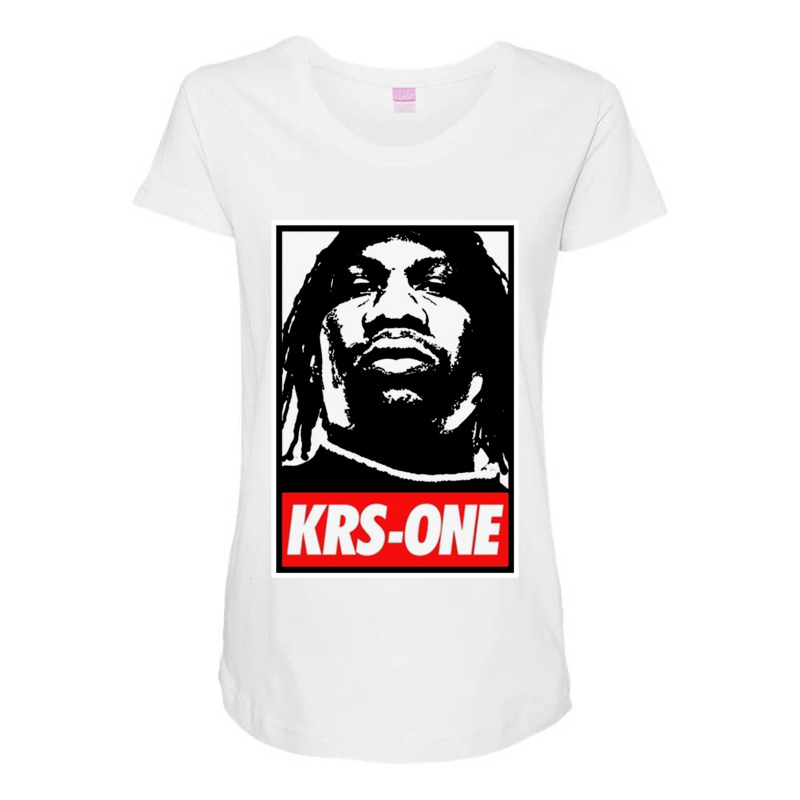 Krs One Merch Maternity Scoop Neck T-shirt by dianasal | Artistshot