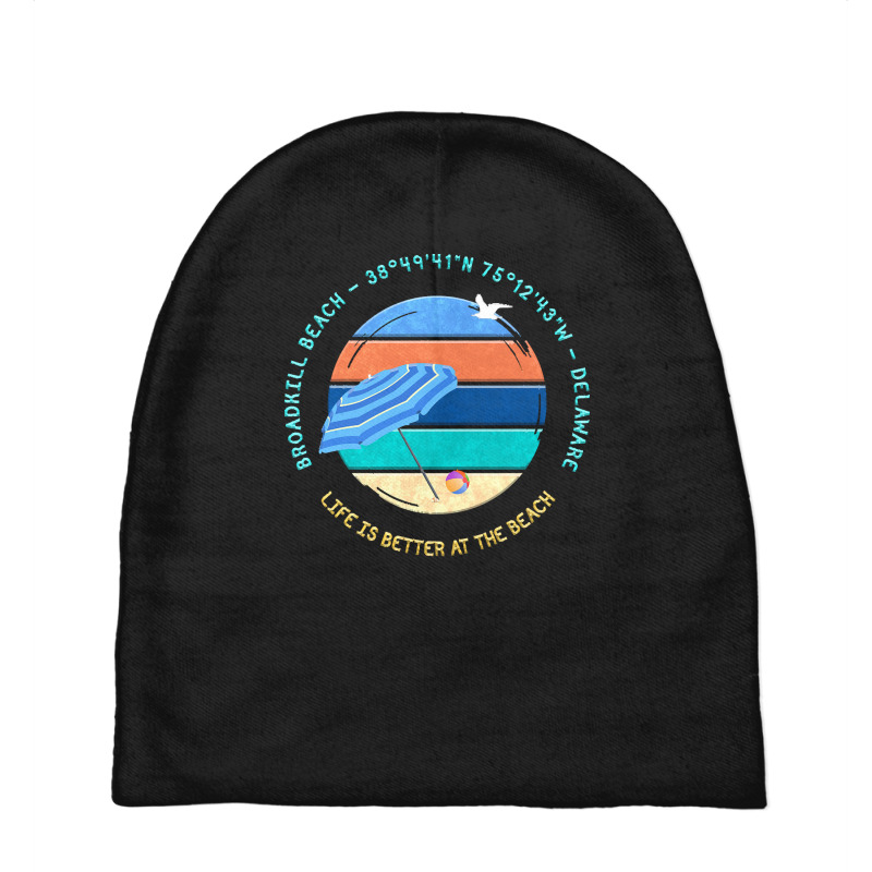 Broadkill Beach T  Shirt Broadkill Beach, Delaware T  Shirt Baby Beanies | Artistshot