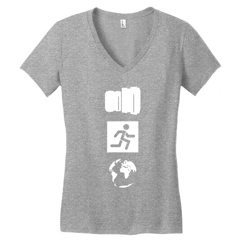 Master The Mainframe Women's V-Neck T-Shirt by CUSER3820 | Artistshot