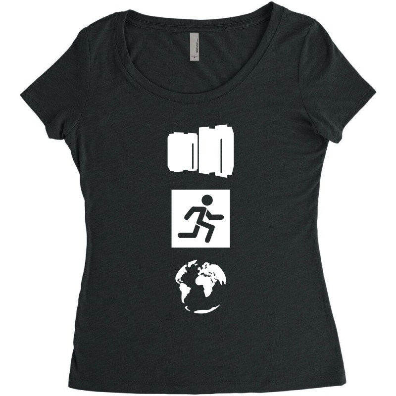 Master The Mainframe Women's Triblend Scoop T-shirt by CUSER3820 | Artistshot